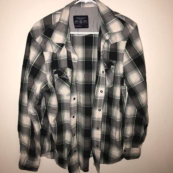 American Eagle Collared Shirt - Picture 1 of 3